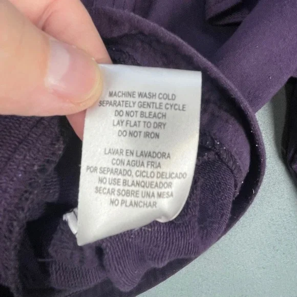 Kut from the Kloth Purple Ruffle Front Zip Jacket Women Small K32097 - Picture 6 of 10